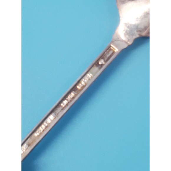 Souvenir Spoon - Scotland - W.A.P.W. Great Britain Silver Plated - Picture 10 of 13